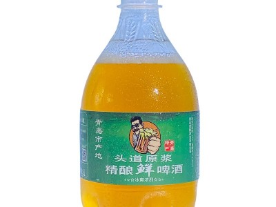 青岛特产精酿原浆啤酒1.5L桶白啤黑啤果啤全麦芽发酵鲜啤工厂直销图4