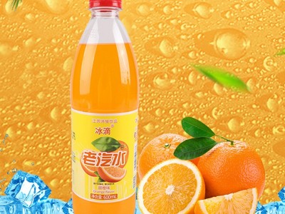 冰滴甜橙味老汽水600ml*24瓶图2