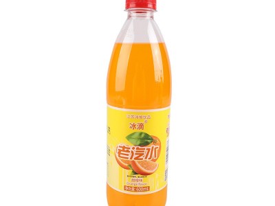 冰滴甜橙味老汽水600ml*24瓶图5