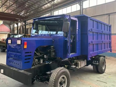 翻斗车山地爬坡液压自卸车拖拉机四不像四驱农用柴油运输车工程图4