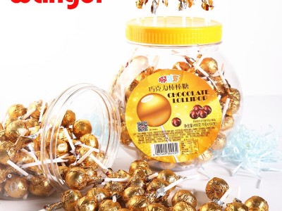 旺帝900克100支奶香草莓味棒棒糖巧克力代可可脂棒棒糖创意花束图5