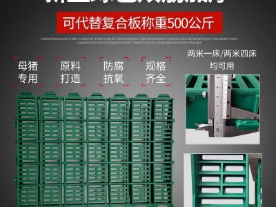 猪圈漏粪板母猪产床漏粪板塑料接粪猪场养殖设备羊圈漏粪板加厚图3