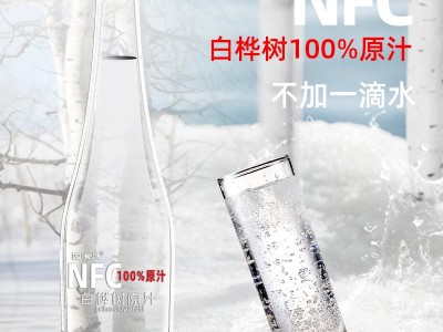 白桦树汁原汁无糖天然原液310ML*6瓶整箱纯木本植物饮桦树水图5