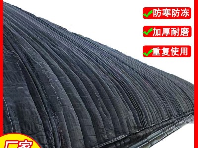 大棚蔬菜种植保温棉被防火防寒养殖被混凝土桥梁养护防冻潮保护被图4