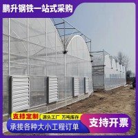 春秋冷棚单体薄膜大棚插地棚农业家用种植棚骨架厂家设计加工全套