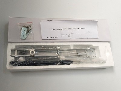现货热卖亚马逊速卖通专供温室大棚阳光房花房双弹簧自动开窗器图5
