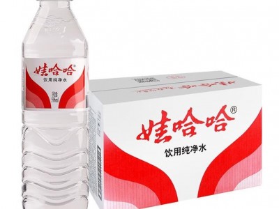 娃哈哈纯净水整箱特价批 596ml 24瓶子 哇哈哈矿泉水整箱批24瓶图2