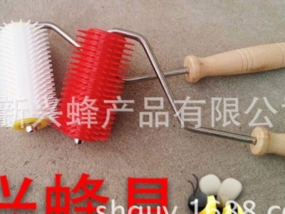 供应蜂胶滚轮 木滚轮 塑料滚轮蜂具厂家批发图2