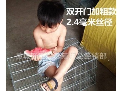 鸡笼子家用养殖大号笼子小鸡兔子笼子鸽子笼笼鸡笼镀锌加密铁丝笼图3