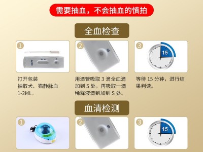 狗狗怀孕试纸犬早孕检测卡宠物试纸常备测试用品宠物验孕棒图3
