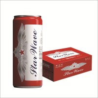 夜场啤酒批发星波纯生啤酒易拉罐310ml*24瓶夜场酒吧酒馆KTV罐装