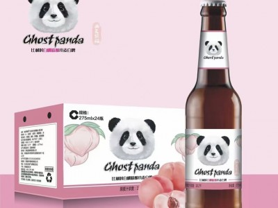 熊猫精酿白啤酒275ml*24瓶整箱批发夜场酒吧餐饮小瓶果味啤酒图2