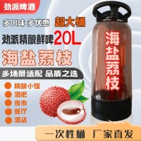 精酿鲜啤工厂直销20升大桶装多种口味果味大桶果酒吧夜场精酿果啤