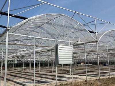 厂家连栋大棚塑料薄膜连栋温室大棚安装瓜果蔬菜连体温室大棚安装图3