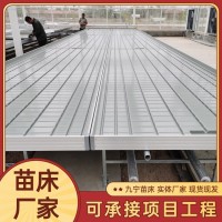 ABS面板潮汐苗床热镀锌温室育苗床花卉苗床农业温室栽培 床设施