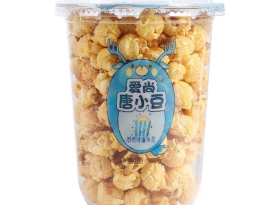 美式爆米花桶装厂家批发120g奶油焦糖味KTV电影院膨化休闲零食图5