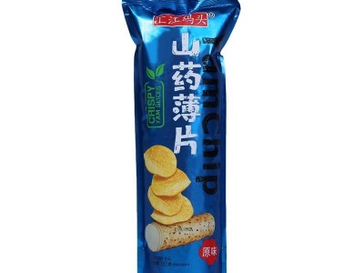 网红大包装山药薄片零食90g薯片山药脆片汇江码头地摊休闲零食图4