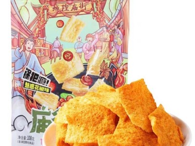 好时达城隍庙庙街锅巴零食108g花椒锅巴烧烤怀旧休闲小吃零食批发图4
