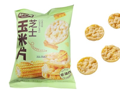 酥脆芝士玉米片40克独立包装网红办公室零食小吃非油炸膨 化小食品图5