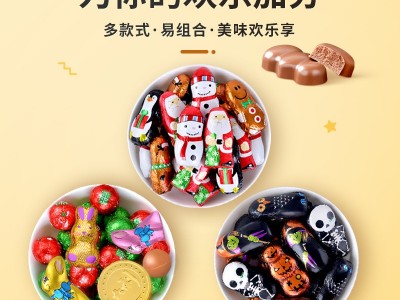 文创造型巧克力圣诞节巧克力纯可可脂奶巧黑巧OEM贴牌代加工图4