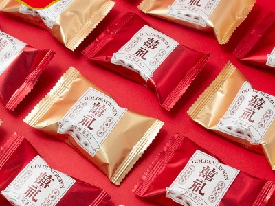 金冠喜礼蔓越莓雪花酥1斤休闲下午茶怀旧零食订婚结婚喜糖 伴手礼图4